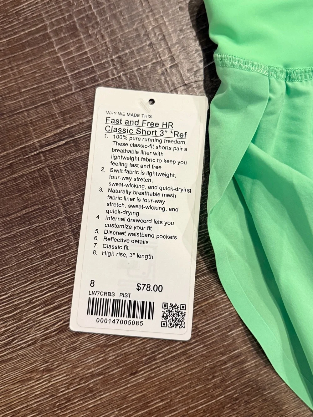 Lululemon | Fast and Free HR Classic Short 3